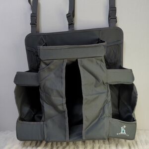 Hiccapop Nursery Organizer | Hanging Diaper Organization Gray 20h X 18L X 8.5 W‎